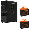 ИБП ExeGate FineSine SX-1500.LCD.AVR.2SH + 2x HRL 12-75 (75Ач) + батарея вариант - 1