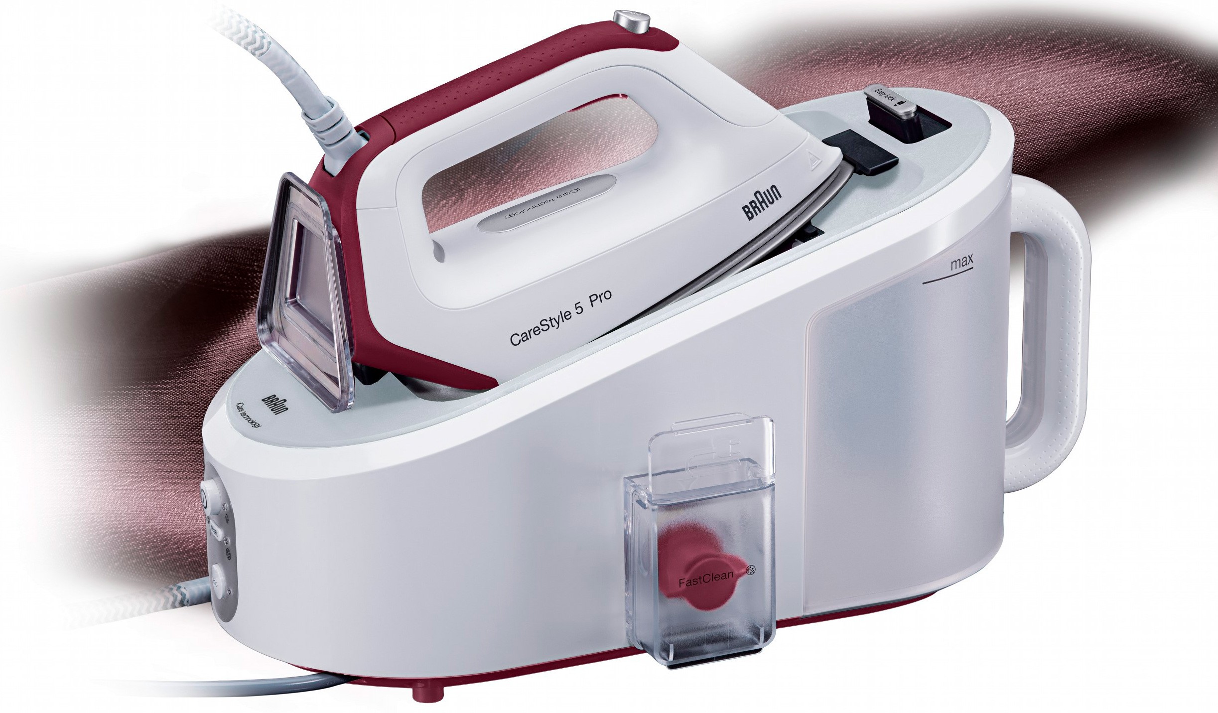 Утюг с парогенератором Braun CareStyle 5 Pro IS 5156, Белый детальное изображение - 3