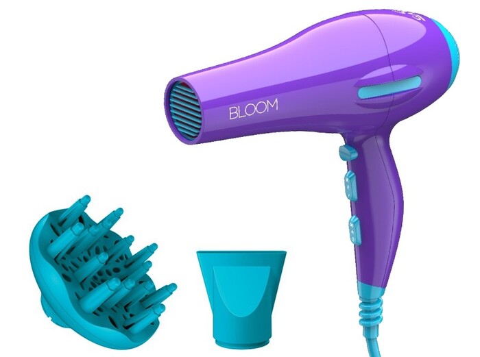 Фен GA.MA Bloom Eleganza Ion, GH1804, Фиолетовый №4