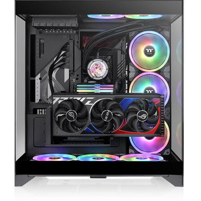 Корпус Thermaltake CTE E550 TG (CA-1Z8-00M1WN-00), Черный детальное изображение - 5