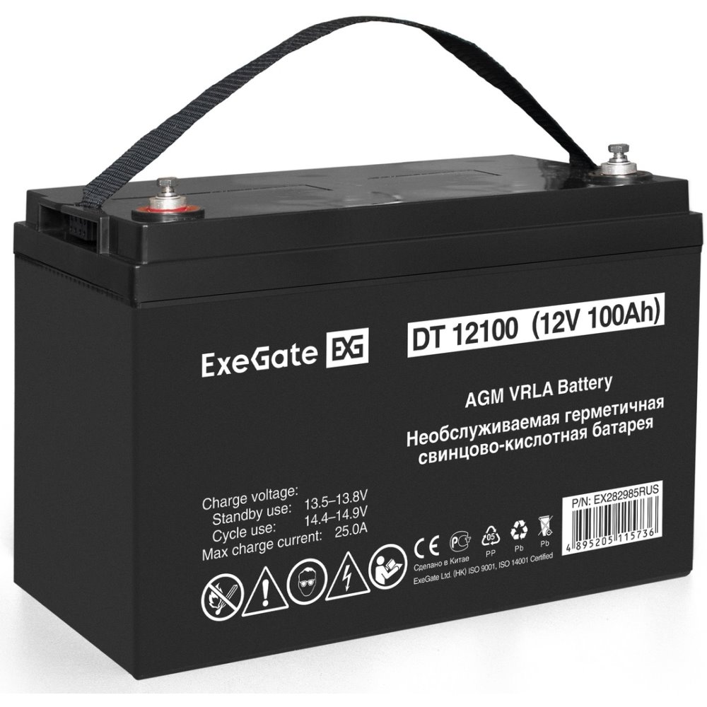 ИБП ExeGate IdealSine SR-600.LCD.2SH + DT 12100 (100Ач) детальное изображение - 7