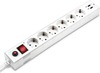 Сетевой фильтр Buro BU-SP3_USB_2A-B, 3 м, Черный вариант - 1