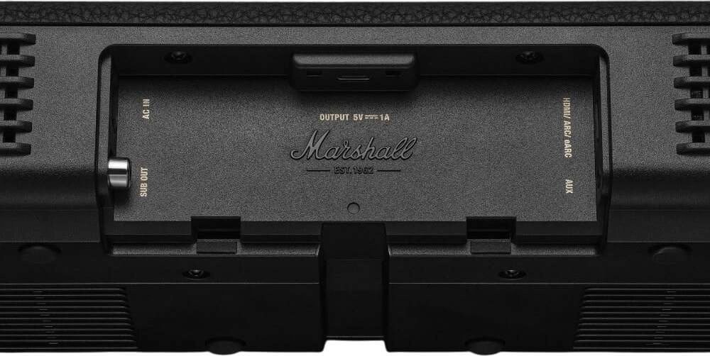 Саундбар Marshall Heston 60, Черный детальное изображение - 5
