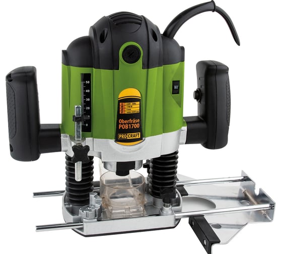 Фрезер PROCRAF POB1700, 1200 Вт, Зеленый детальное изображение - 9