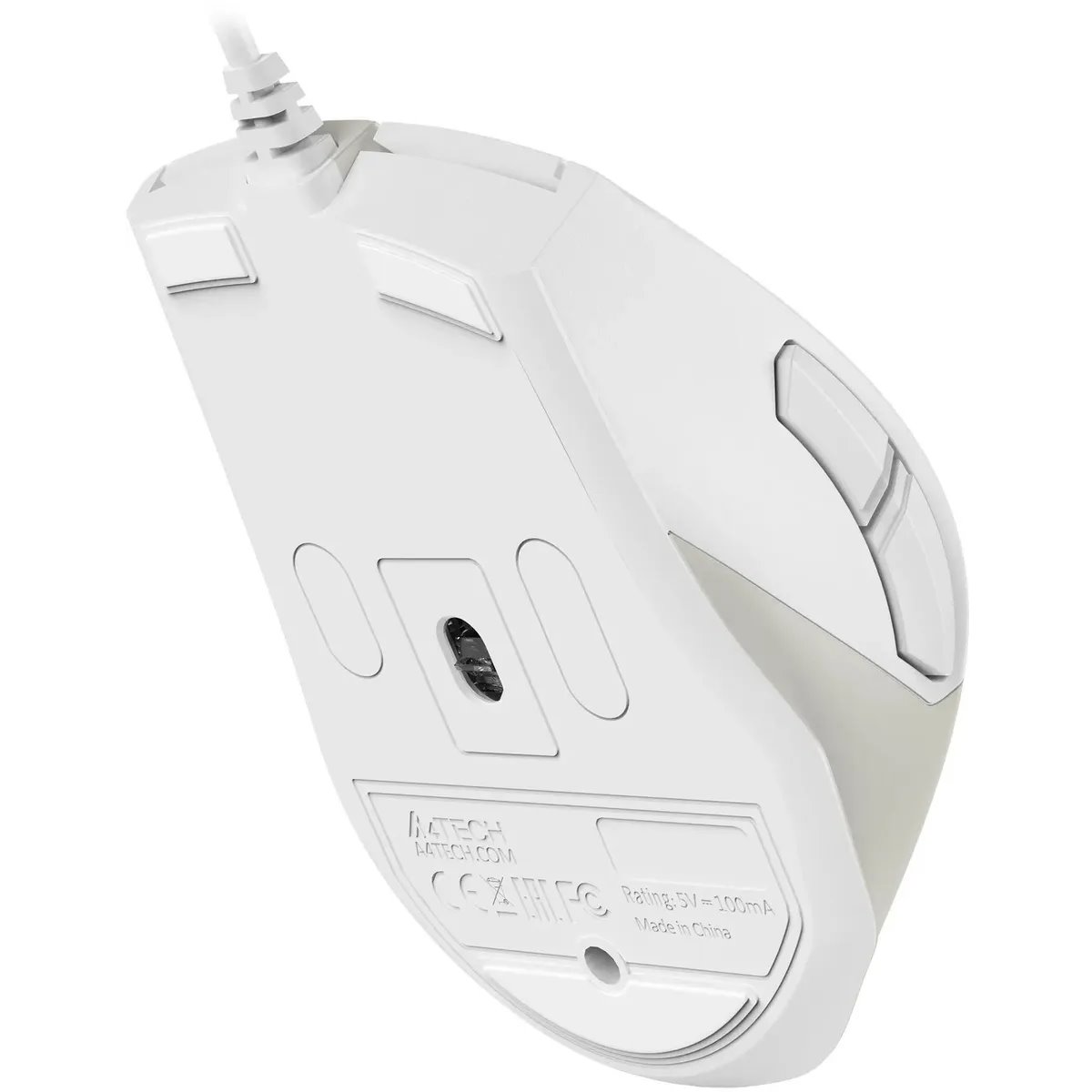 Мышь A4Tech Fstyler FM45S Air Cream, бежевый, Белый детальное изображение - 7