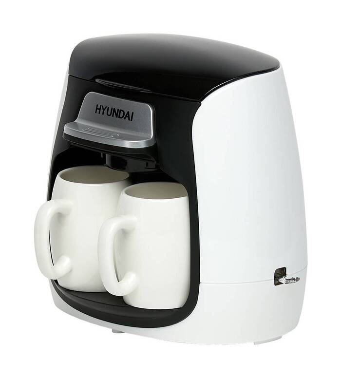 Кофеварка капельная Hyundai HYD-0204, Белый №1