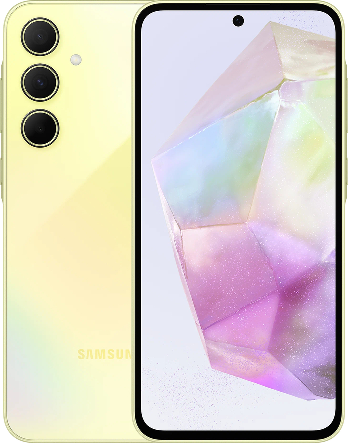 Смартфон Samsung Galaxy A35 8/128 ГБ, Желтый (Yellow), Dual nano SIM №1
