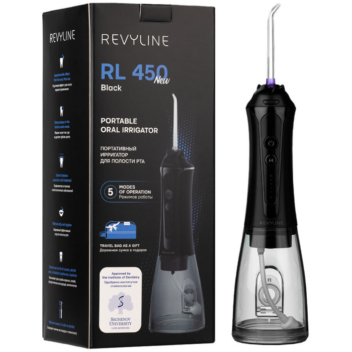 Ирригатор Revyline RL 450 New, Черный №8