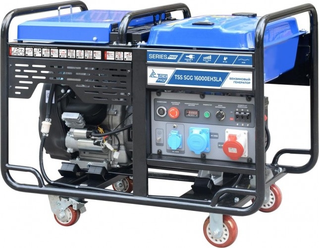 Генератор бензиновый ТСС SGG 16000EH3LA 190063, 15 кВт, Синий детальное изображение - 1
