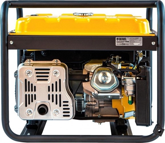 Генератор бензиновый Denzel PS 80 E-3 946954, 6 кВт, Желтый детальное изображение - 4