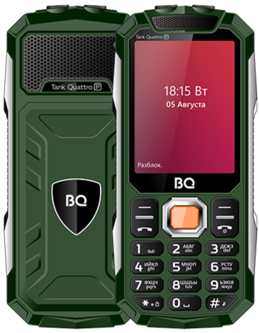 Мобильный телефон BQ 2817 Tank Quattro Power, 32 Мб, Синий, Micro-SIM детальное изображение - 1