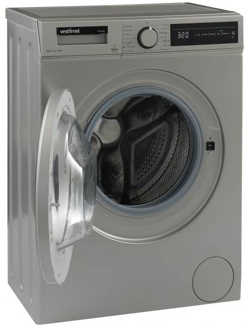 Стиральная машина Vestfrost VFT 6122TS, Серебристый детальное изображение - 3