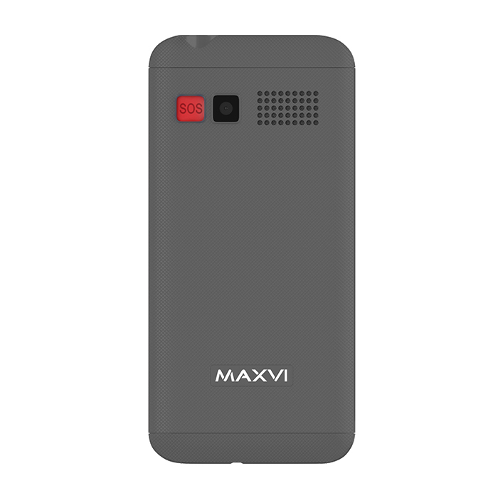 Мобильный телефон MAXVI B231, 32 Мб, Серый, Dual mini-SIM детальное изображение - 5