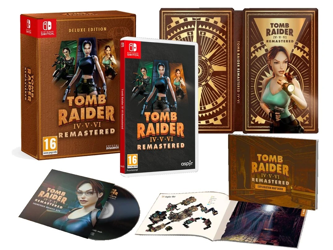 Игра Tomb Raider IV-VI Remastered - Deluxe Edition для Nintendo Switch, русская версия детальное изображение - 2