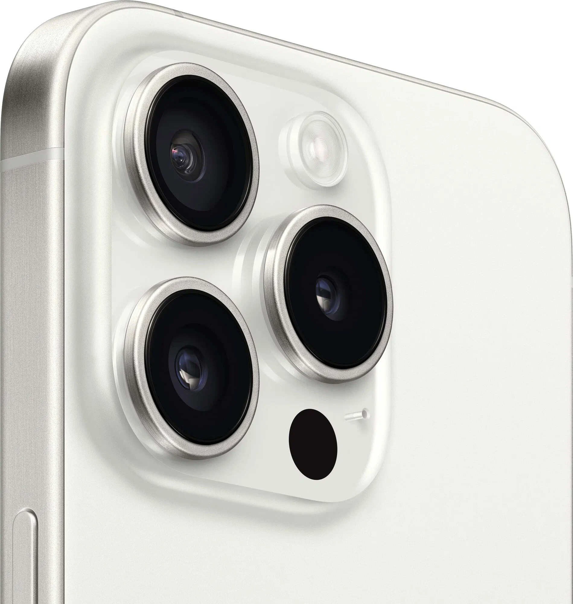 Смартфон Apple iPhone 15 Pro 128 Гб, Белый титан, Dual eSIM детальное изображение - 5