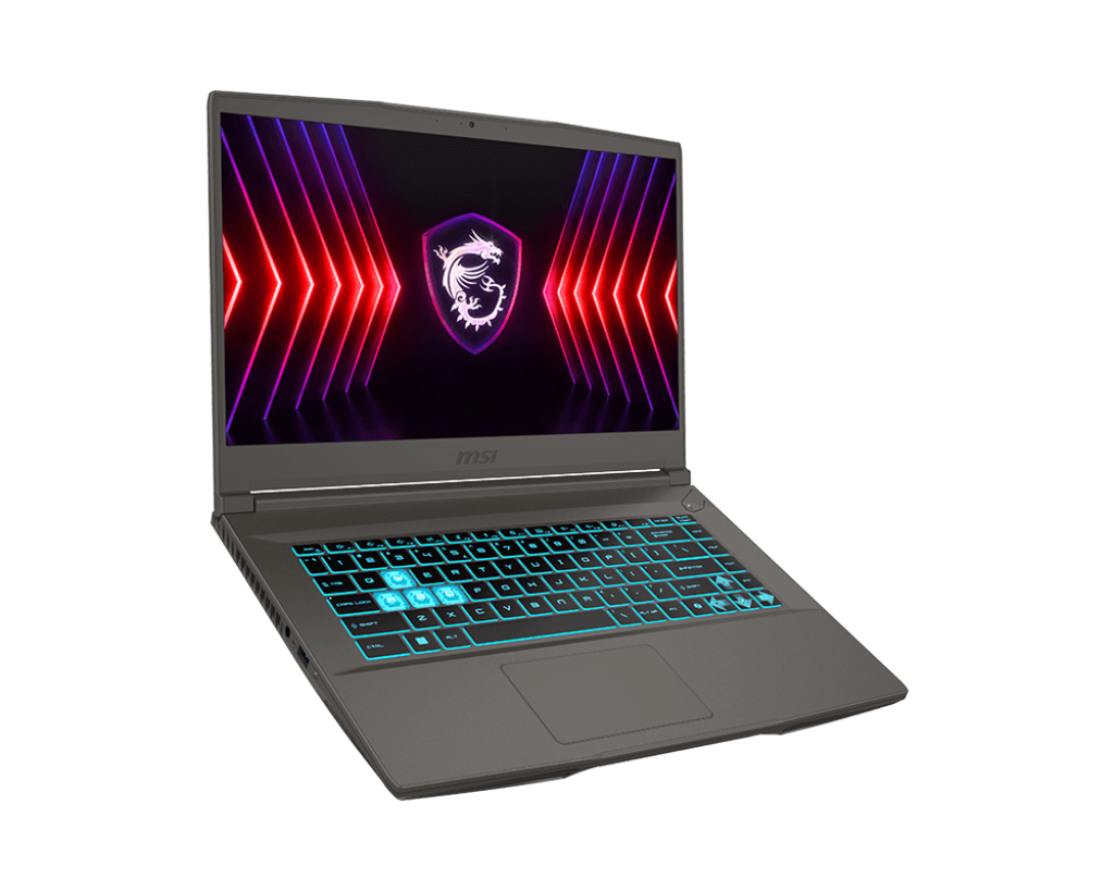 Ноутбук MSI Thin 15 B12UC-2632XRU, RAM 16 ГБ, SSD 512 ГБ, NVIDIA GeForce RTX 3050, Серый детальное изображение - 2