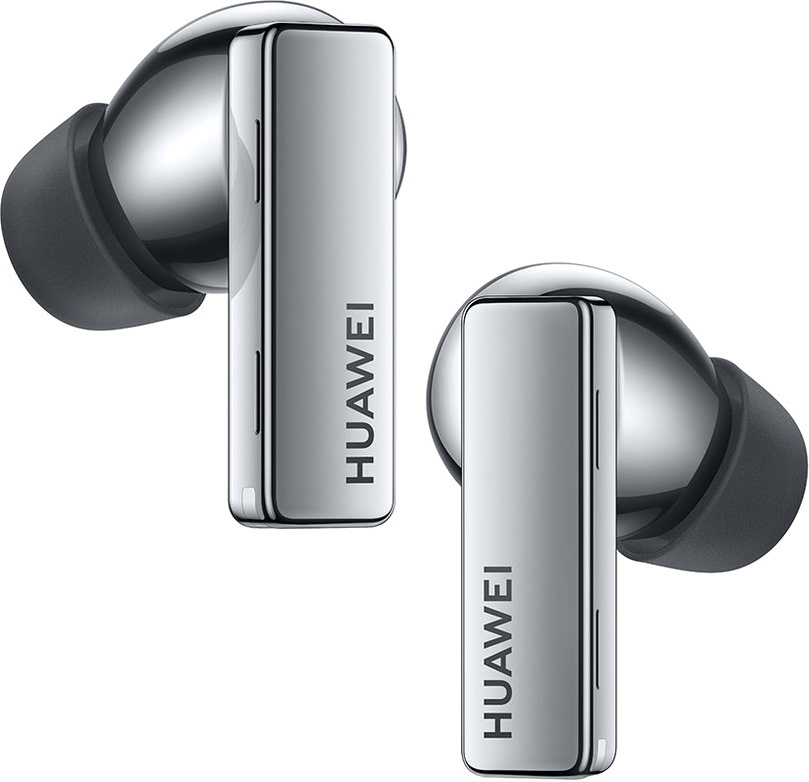 Беспроводные наушники Huawei FreeBuds Pro, Мерцающий серебристый детальное изображение - 3