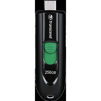 USB Flash накопитель Transcend JetFlash 790C (TS256GJF790C) 256 ГБ, черный детальное изображение - 2