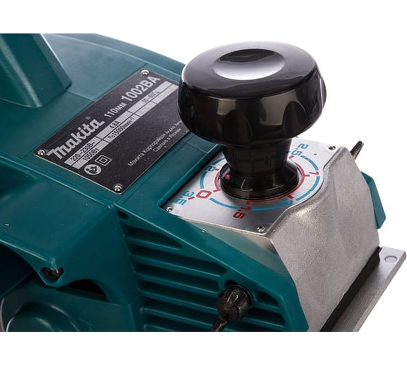 Электрический рубанок Makita 1002 BA, 1050 Вт,  Синий детальное изображение - 4