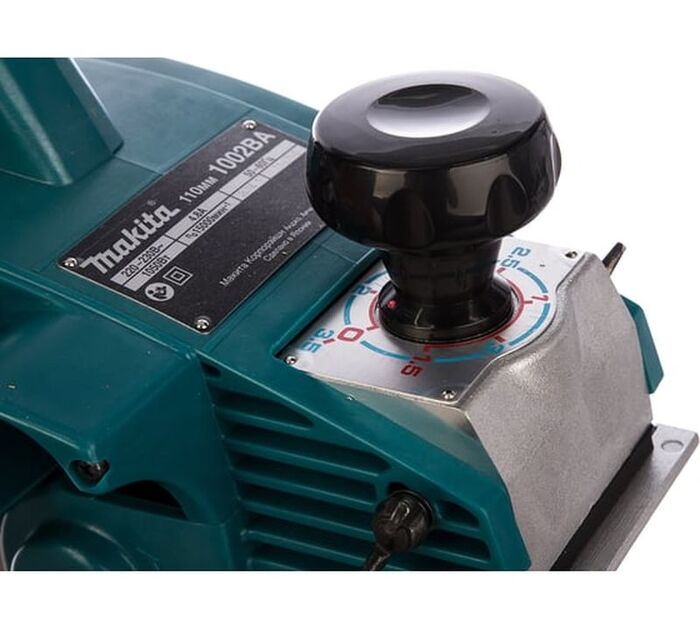 Электрический рубанок Makita 1002 BA, 1050 Вт,  Синий №4