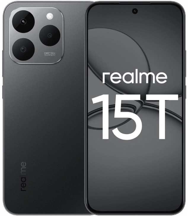 Смартфон Realme 15T 12/256 Гб, Темно-серый, Dual nano-SIM детальное изображение - 1