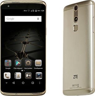 Смартфон ZTE Axon Mini 4G 3/32 Гб, Золотой, Dual nano SIM детальное изображение - 4
