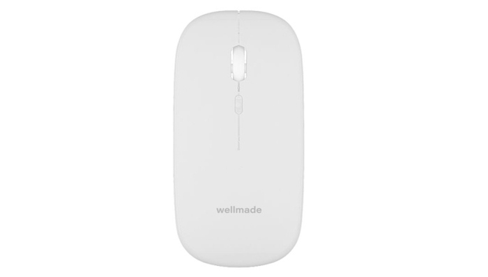 Беспроводная мышь Wellmade M02, Белый №1
