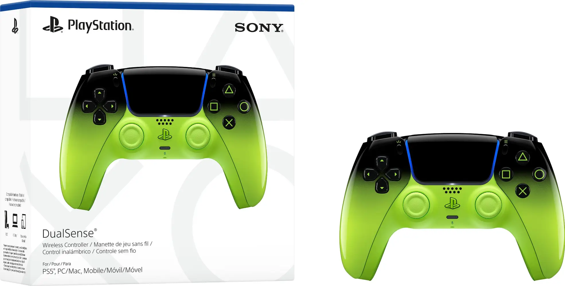 Геймпад Sony DualSense Hyperpop, Remix Green детальное изображение - 5