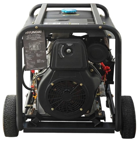 Генератор дизельный с воздушным охлаждением HYUNDAI DHY 10000LE, открытый, 8 кВт, Черный детальное изображение - 5