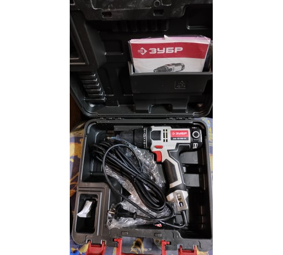 Сетевая дрель-шуруповерт ЗУБР ДШ-М3-500-2 К, 220 В, 45 Нм, 500 Вт детальное изображение - 14