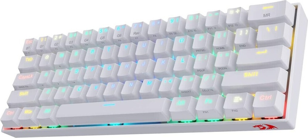 Клавиатура Redragon Draconic, Белый детальное изображение - 2