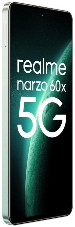 Смартфон Realme Narzo 60x 5G 128 ГБ, Зеленый, Dual nano SIM детальное изображение - 2