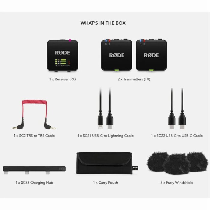 Радиосистема RODE Wireless GO Gen 3 (TX + 2 RX), Черный №6
