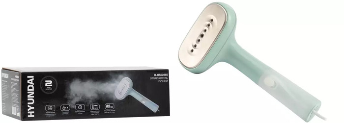 Отпариватель Hyundai H-HS02265, Мятный/белый №9
