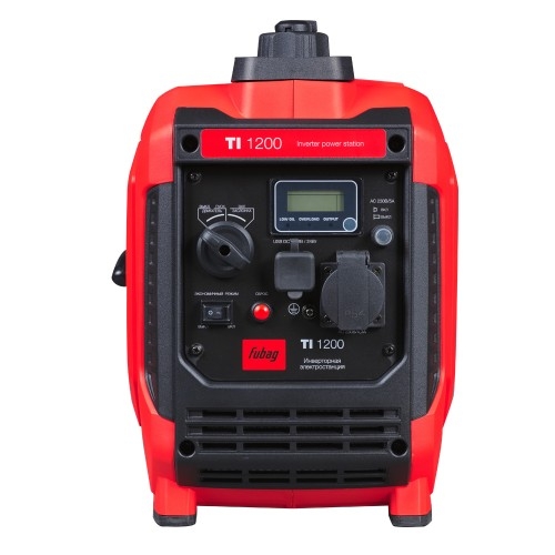 Генератор бензиновый FUBAG TI 1200 646251, 1 кВт, Красный детальное изображение - 3