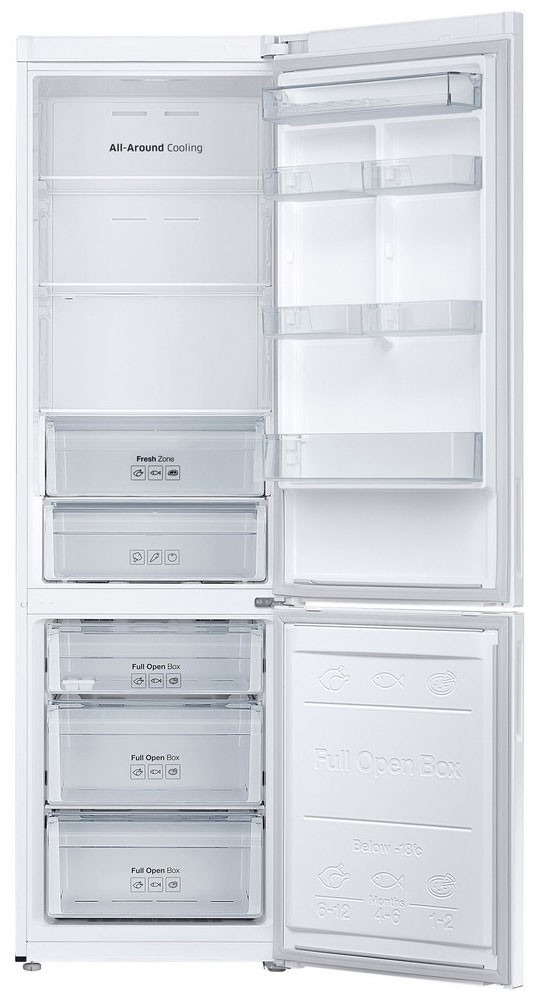 Холодильник Samsung RB37A5200WW, Белый детальное изображение - 2