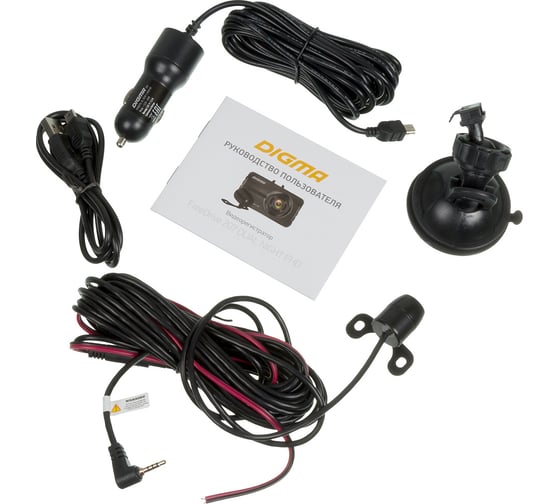 Видеорегистратор DIGMA GP2247 FreeDrive 207 DUAL Night FHD, 2-х канальный, 1920x1080 Full HD dpi, MicroSD, 32 ГБ, Черный детальное изображение - 10