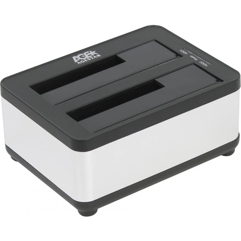 Док-станция для HDD AgeStar 3UBT8, Чёрный детальное изображение - 1