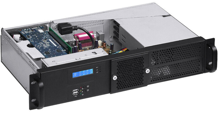 Серверный корпус Procase GM225F-B-0, без БП, Черный №7