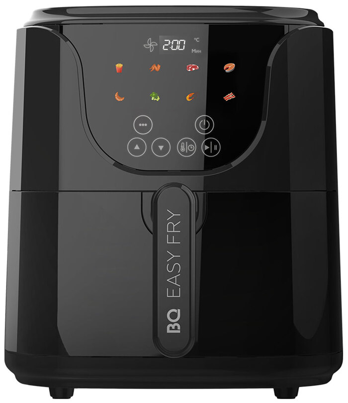 Аэрогриль BQ AF5011S, 5 л, 1500 Вт, Черный №2