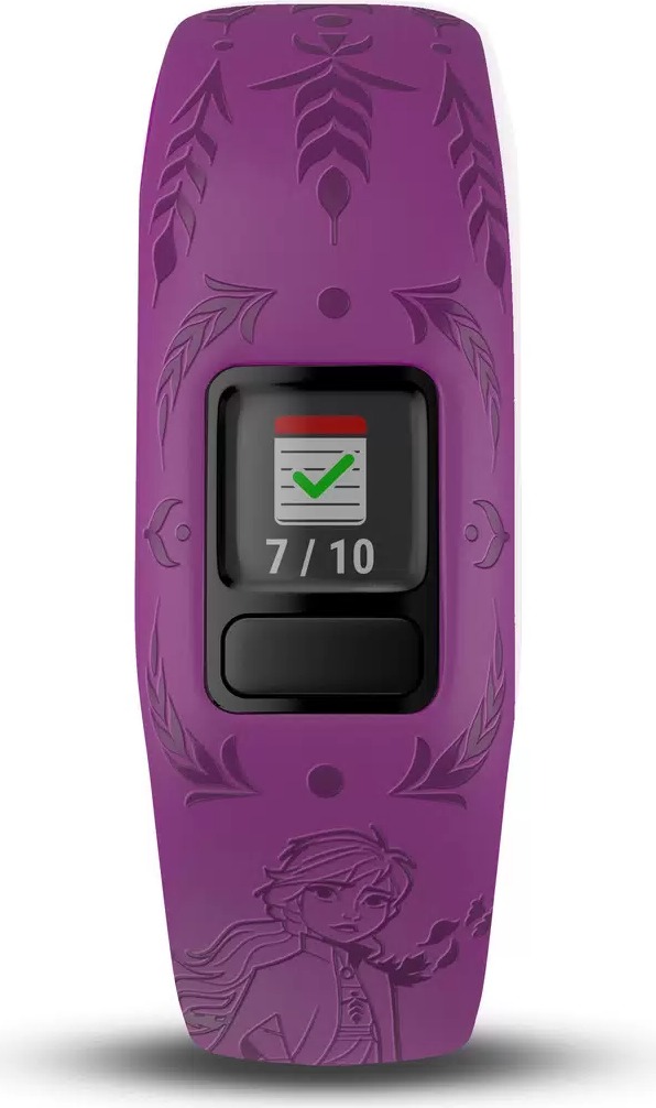 Фитнес-браслет детский Garmin Vivofit Jr 2, Disney Frozen 2 Band, 11 мм, Фиолетовый детальное изображение - 3