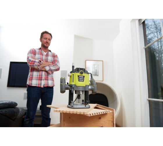 Фрезер Ryobi RRT1600-K 5133002421, 1600 Вт, Зеленый детальное изображение - 10