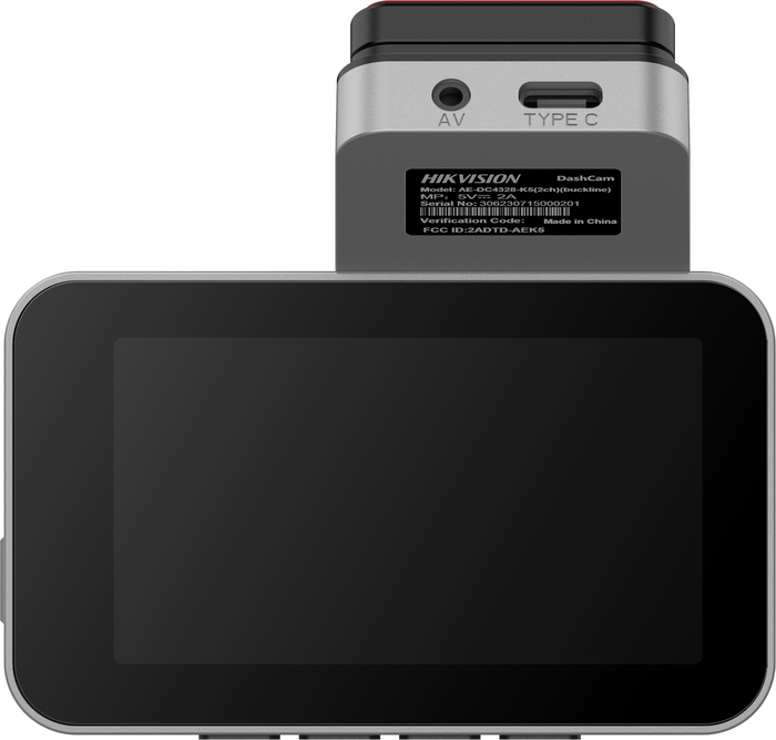 Видеорегистратор Hikvision AE-DC2328-C200S, 1920x1080 Full HD dpi, microSD, 256 ГБ, Серый №4
