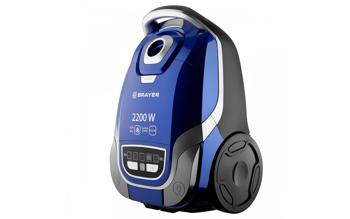 Пылесос Brayer BR4222, Синий детальное изображение - 3