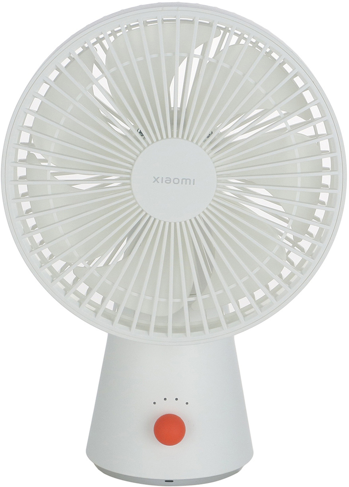 Вентилятор настольный Xiaomi Rechargeable Mini Fan, 10 Вт, Белый №2