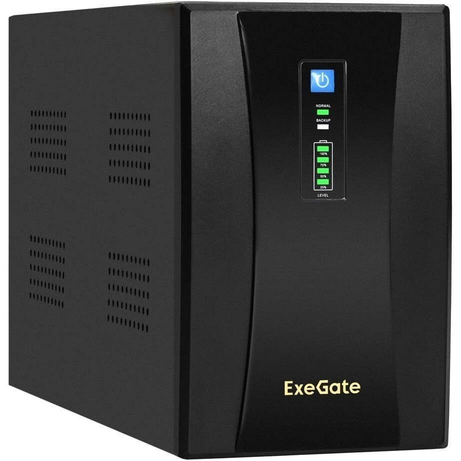 ИБП ExeGate SpecialPro UNB-2000.LED.AVR.4C13.RJ.USB детальное изображение - 1