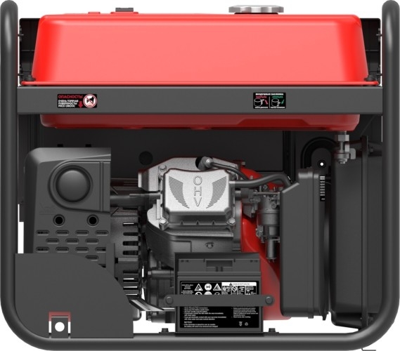 Генератор бензиновый SUNREKA G7500i 211025, 7 кВт, Красный детальное изображение - 5