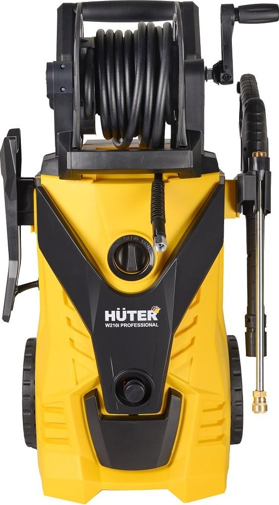 Мойка высокого давления HUTER W210i Professional, 2.6 кВт, 210 бар, Желтый детальное изображение - 1