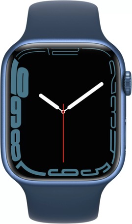 Умные часы Apple Watch Series 7 Aluminum, 45 мм, Синий детальное изображение - 2