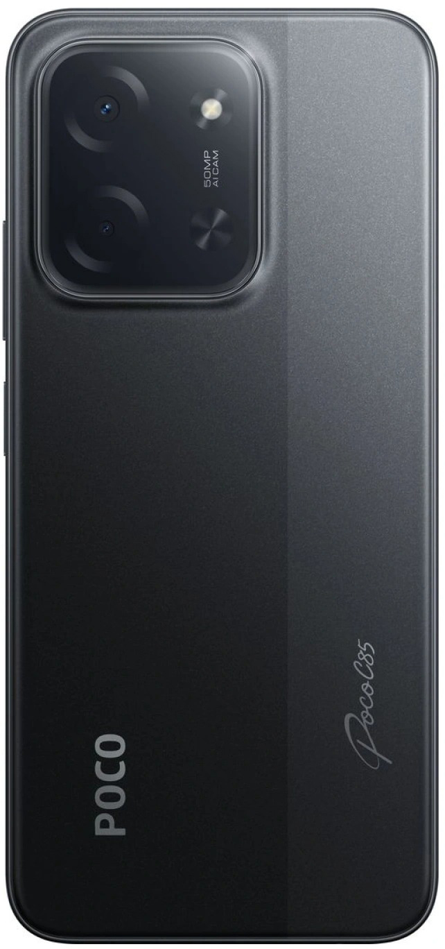 Смартфон Xiaomi POCO C85 6/128 Гб, Черный, Dual nano-SIM детальное изображение - 3